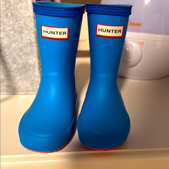 Hunter Other - Hunter Vibrant Blue Waterproof Boots